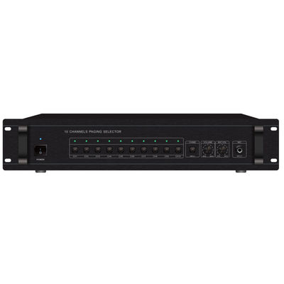 la CA pública del sistema de direcciones del sistema PA de la zona 830W 10 funde el selector que pagina negro