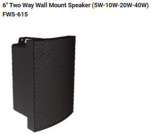 6&quot; mini estante de los altavoces de la pared del soporte del Presidente del soporte inalámbrico bidireccional de la pared