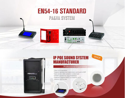 Regulador de volumen del sistema 100V del PA (megafonía) con la retransmisión 30W