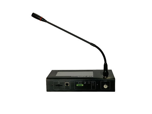 El IP remoto de la pantalla LCD táctil del sistema PA de red del IP de FTD DC 24V los 7in basó el micrófono