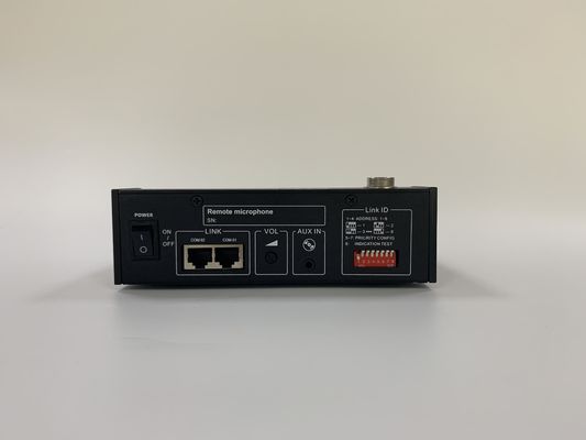 Micrófono de la zona del telecontrol 6 del amplificador del sistema PA de RS485 los 600m hasta 8 unidades