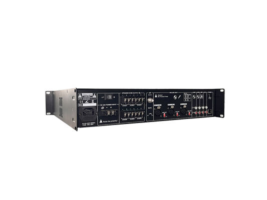 Amplificador de potencia máximo de la zona 120W del amplificador 6 del sistema PA del telecontrol de la ayuda 8
