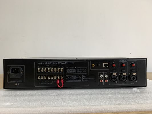 amplificador audio Wifi del mezclador de la zona del poder 120W para el hotel