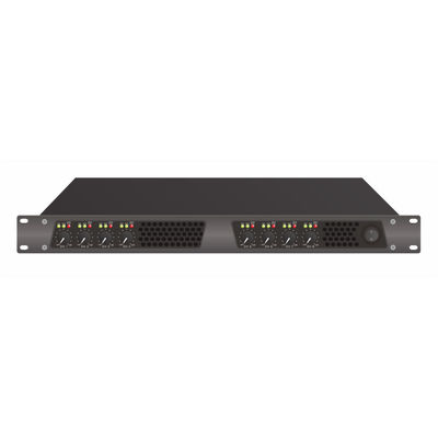 4*900W favorable aumento del voltaje del CE 40dB del sistema PA de los amplificadores audios DSP