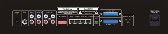 la CA pública del sistema de direcciones del sistema PA de la zona 830W 10 funde el selector que pagina negro