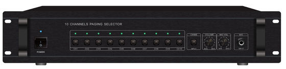 la CA pública del sistema de direcciones del sistema PA de la zona 830W 10 funde el selector que pagina negro