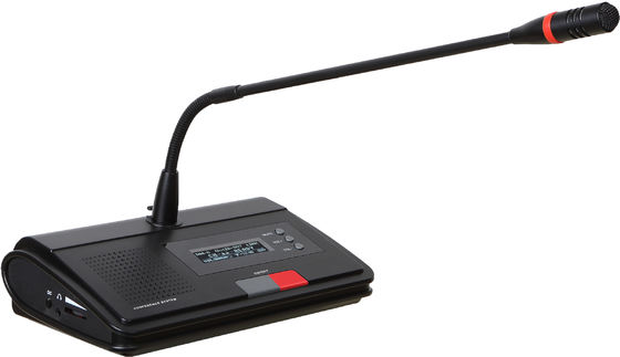 Reproductor Mp3 inalámbrico de With Recorder del regulador principal de los sistemas de conferencia de FTD DC12V frecuencia ultraelevada