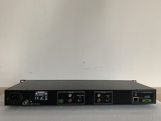 Adaptador audio de la red del sistema PA IP de la megafonía del sistema de radiodifusión IP