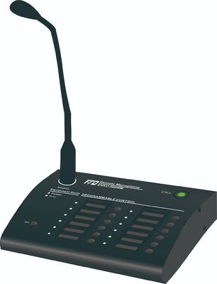Sistema remoto de la evacuación de la voz de Digitaces del micrófono de la zona del producto de sistema de alarma que pagina 12