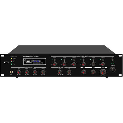 600Ω Mic1-3 Sistema de amplificador de audio de 5-8 MV 5 años de garantía Potencia nominal THD 1/3
