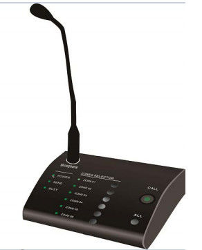 profesional del micrófono inalámbrico con el sistema PA del amplificador audio