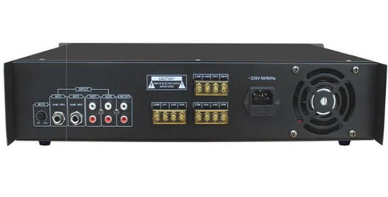 Audio del amplificador de la zona 500w del amplificador 6 del mezclador con el sistema completo del sistema de direcciones público del MP3 y de FM