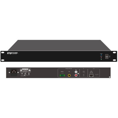 Sistema de radiodifusión audio del IP con calidad del nivel del CD y la tasa de muestreo estéreas de 16 bits 8K~48K