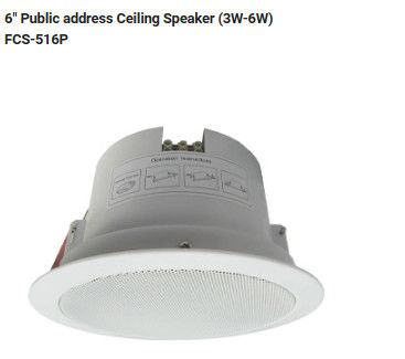 sistema de altavoz de techo 6&quot; altavoz del PA de la gama completa del altavoz de techo de la megafonía