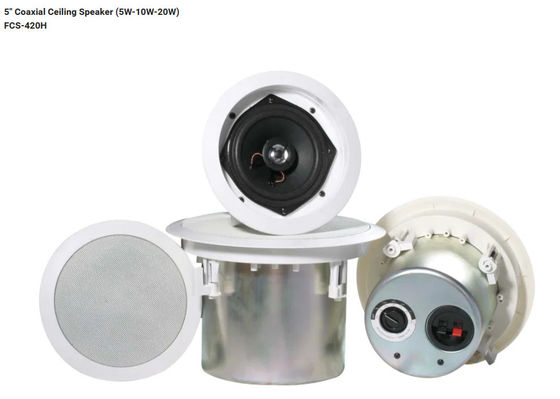 5&quot; sistema de sonido al aire libre del concierto del sistema PA coaxial del altavoz de techo (5W-10W-20W)