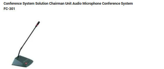 Sistema de conferencia de Unit Audio Microphone del presidente de la solución del sistema de conferencia
