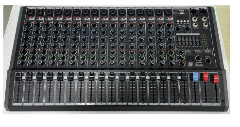 consola de mezcla del canal profesional de los altavoces de audio 16
