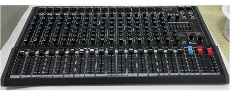 consola de mezcla del canal profesional de los altavoces de audio 16